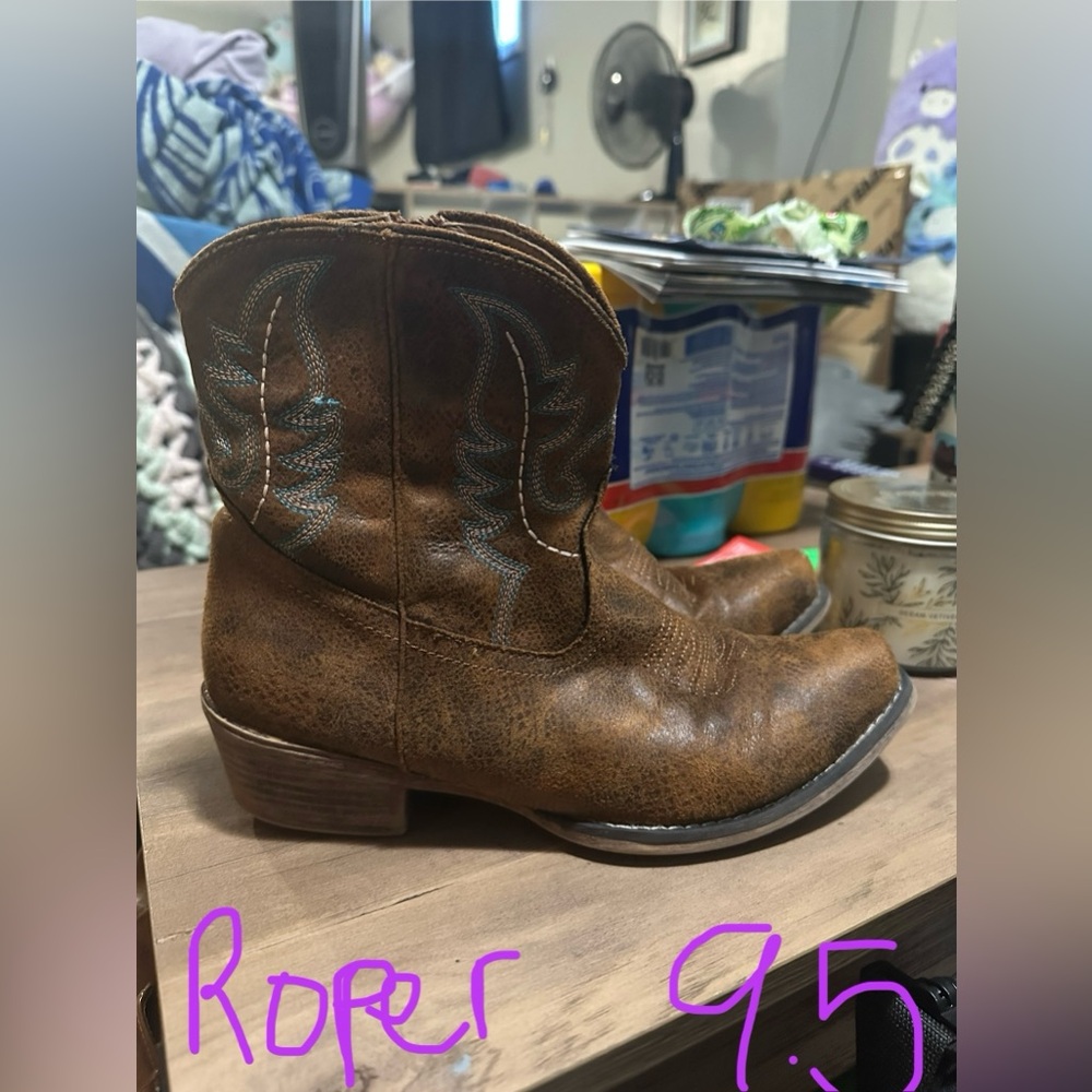 Roper Short Cowboy Booties